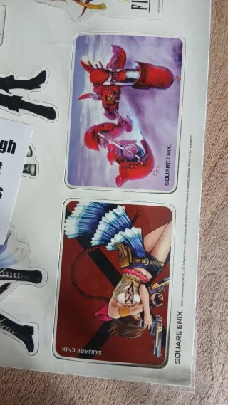 Precintado Imanes Final Fantasy X-2 año 2004