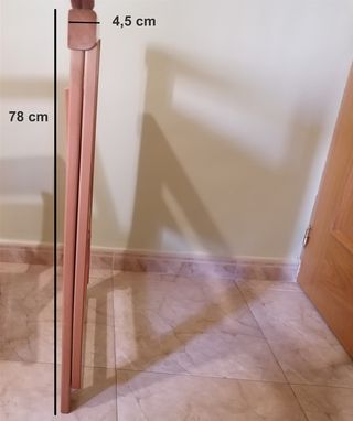 Silla plegable de madera