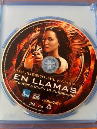 Blu-ray Los Juegos del Hambre: En Llamas