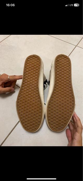 Vans Sk8-Hi Beige e Nere