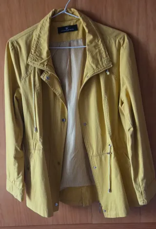 Cazadora Larga GERRY WEBER Amarilla Talla M-L