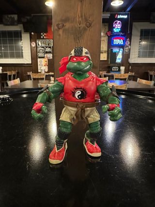 Raffaello TMNT Skatin' Raph 2003 Playmates