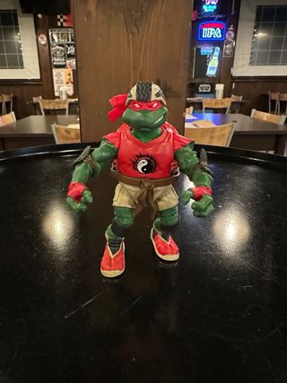 Raffaello TMNT Skatin' Raph 2003 Playmates