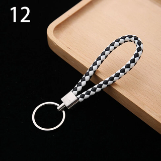 Portachiavi corda intrecciata unisex