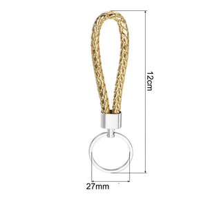 Portachiavi corda intrecciata unisex