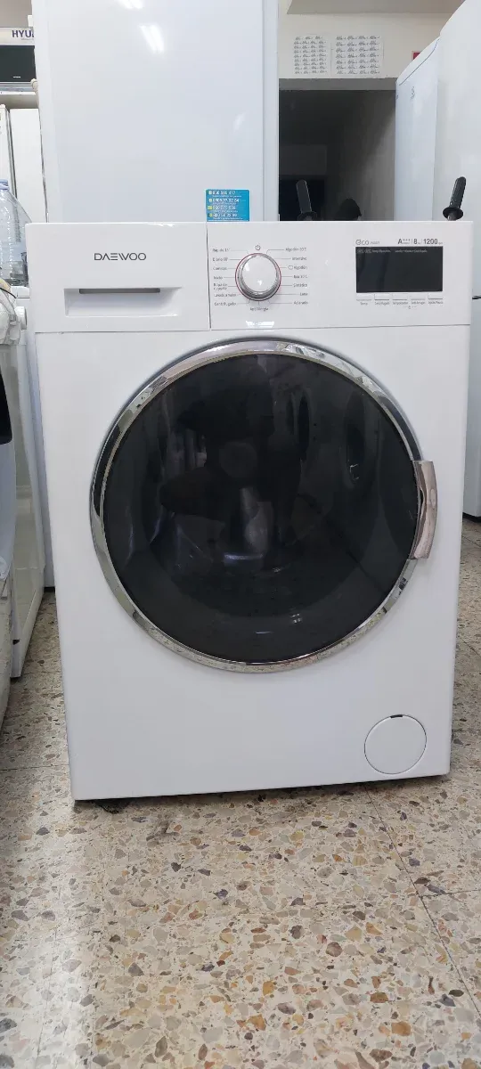 Lavadora Daewoo 8kg 1200 RPM A+++