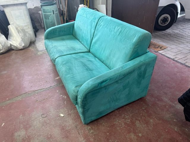 Divano letto turchese