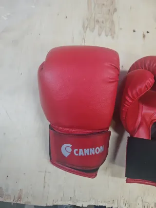 Guantes de Boxeo 10 Oz PU Rojos