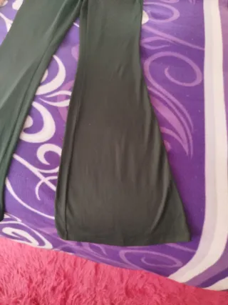 Pantalón campana negro