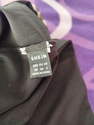 Pantalón campana negro