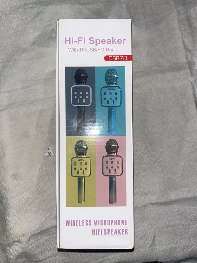 Microfono HI-FI Speaker Wireless DS878