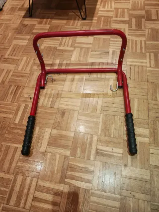 Soporte 2 bicis pared