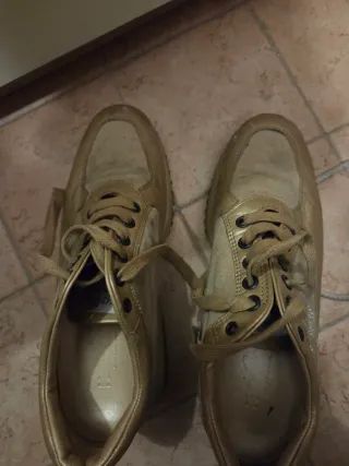 Hogan donna beige/oro