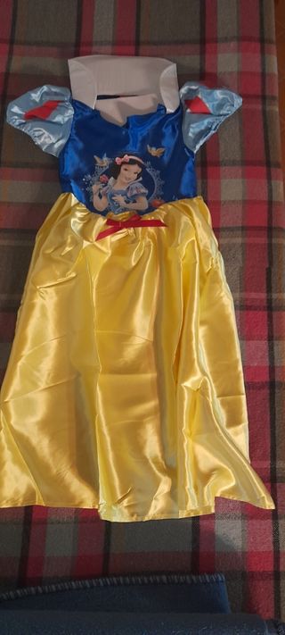 Costume biancaneve 7 anni