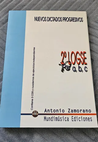 Libro Antonio Zamorano N. Dictados Progresivos 2º