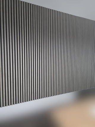 Revestimiento Pared Acústico MDF Palillería