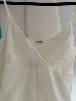 Camisón Etam Blanco Talla M