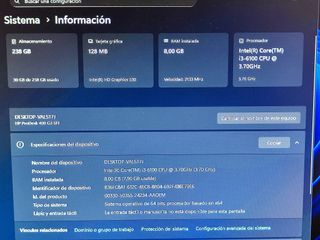 HP ProDesk 400 G3 - i3 (6a) - 240 SSD, 8 Gb, W11 P