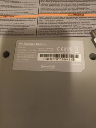 Tabla Wii Balance Board + 2 Mandos Nunchuk