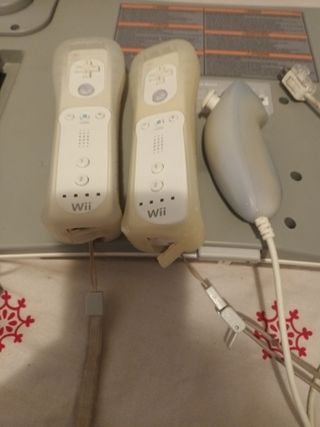 Tabla Wii Balance Board + 2 Mandos Nunchuk