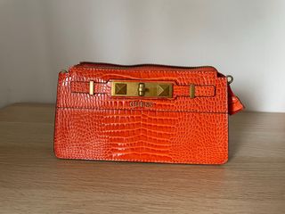 Bandolera Guess Raffie Naranja