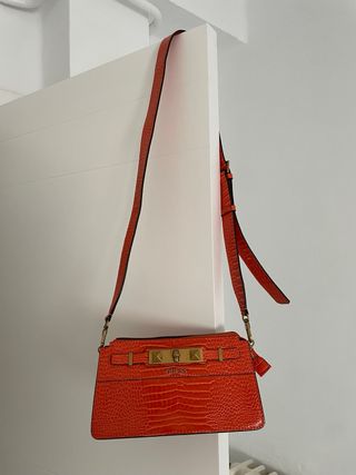Bandolera Guess Raffie Naranja