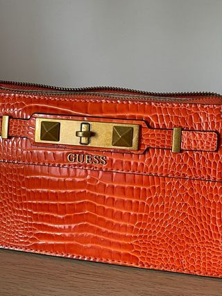 Bandolera Guess Raffie Naranja