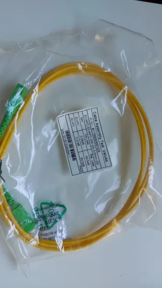 Cable de 2M fibra monomodo APC-SM-SX-3.0mm-2M