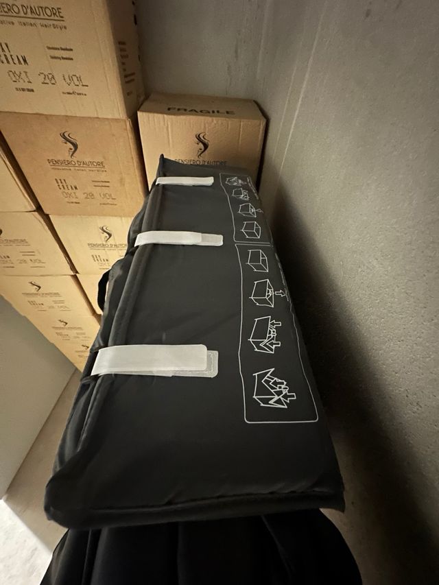 Cuna plegable con colchón (3 partes)