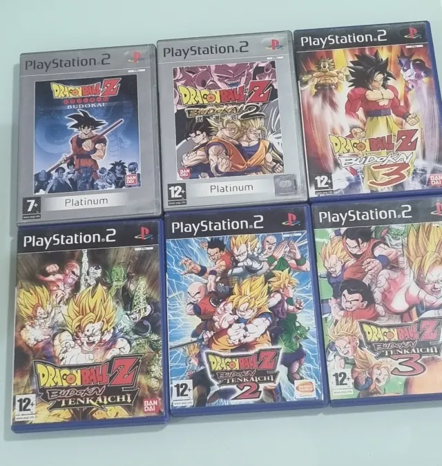 Pacchetto 6 giochi Dragon Ball Z per PS2