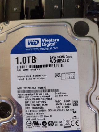 Lote 41 Discos Duros 250GB-1TB (Reparar)