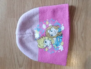 Conjunto Frozen: Gorro y Bufanda Rosa
