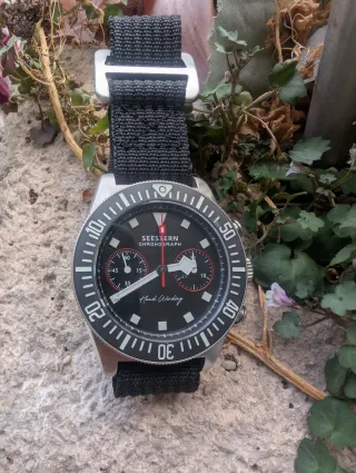 Reloj Seestern Cronógrafo Hand Winding