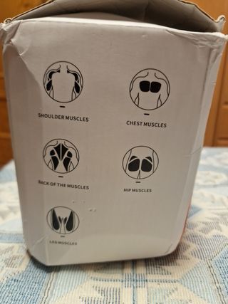 Pistola de Masaje 4 cabezales.