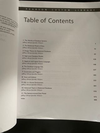 A First Course in Database Systems