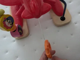 Avión psicomotricidad madera