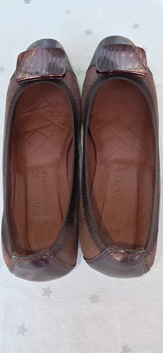 Zapatos Hispanitas Marrón Cobre T.38