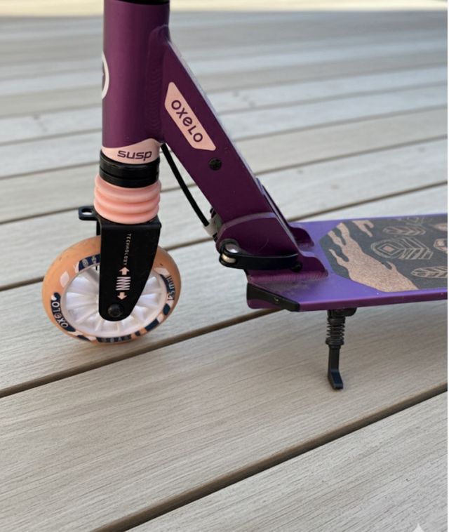 Patinete Oxelo morado