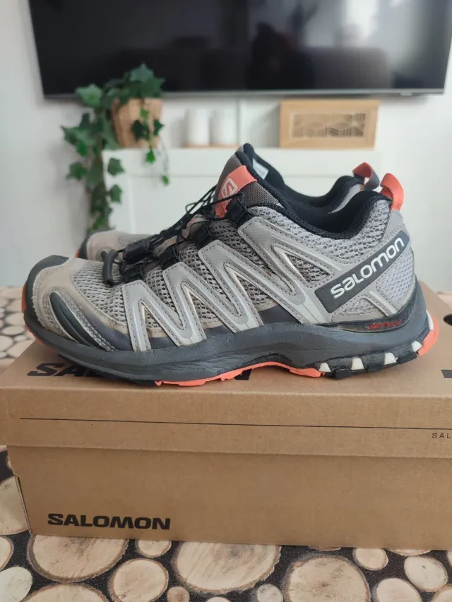 Zapatillas Salomon XA Pro 3D Gris Naranja