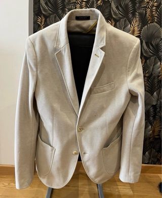 Americana Zara Talla L Beige