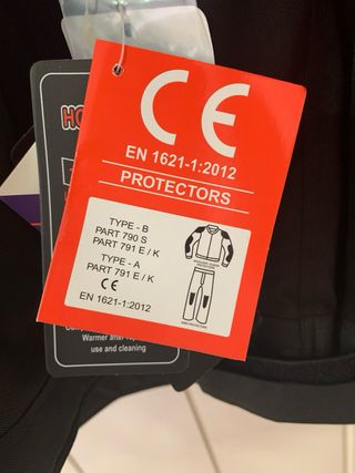 Chaqueta Moto RAINERS Negra Talla Grande Nueva