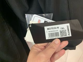 Chaqueta Moto RAINERS Negra Talla Grande Nueva