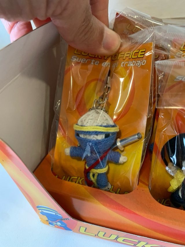 Caja Lucky Dolls amuletos de la suerte Voodoo