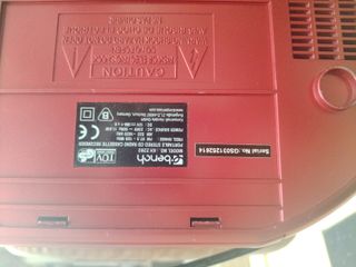 Radio CD Cassette Bench KH 2263 Roja