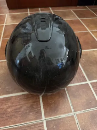 Casco de moto Max negro