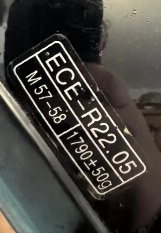 Casco de moto Max negro