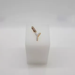 Charm Swarovski Letra Y Remix