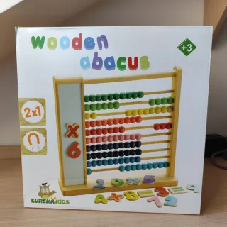 Ábaco de madera para niños Eureka Kids