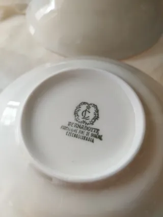 6 Boles Porcelana Bernadotte