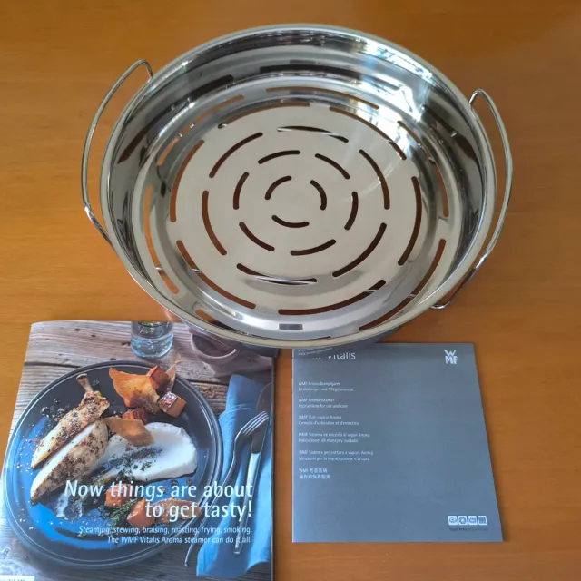 WMF Bandeja Vapor 28cm
Acero Inoxidable